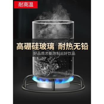 涼水壺帶龍頭耐高溫玻璃大容量飲料桶果汁罐容器日式冰箱冷水壺