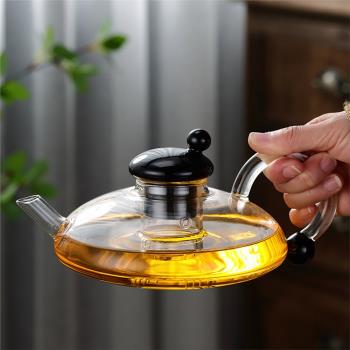 花茶壺套裝英式煮下午茶水果茶具耐熱玻璃杯子北歐風格輕奢