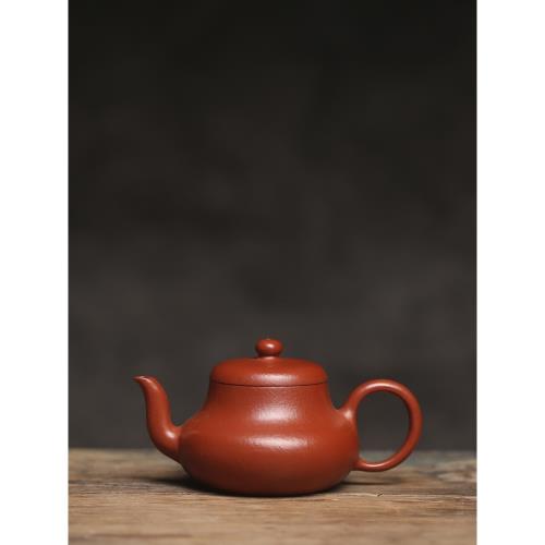 小巧入門級宜興紫砂功夫茶壺孟臣款君德壺朱泥出水好小號茶具|茶壺