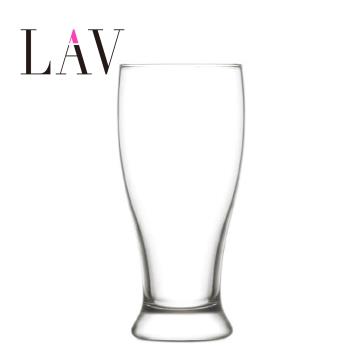 進口土耳其LAV 啤酒杯創意 超大玻璃水杯 收腰飲料杯果汁杯扎啤杯