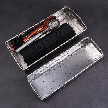 消毒柜筷子盒拉籃收納簍不銹鋼