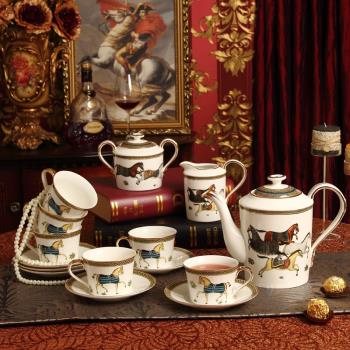 歐式15頭陶瓷咖啡具套裝 茶具茶杯整套 英式下午茶 創意結婚禮品
