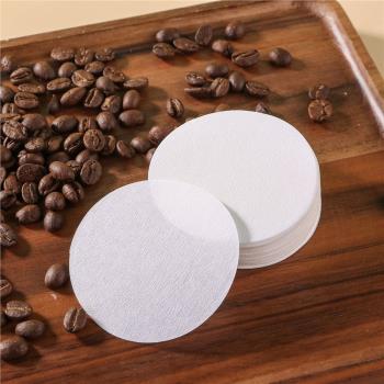 摩卡壺專用濾紙3號6號冰滴壺咖啡過濾紙扇形手沖不銹鋼圓形100片