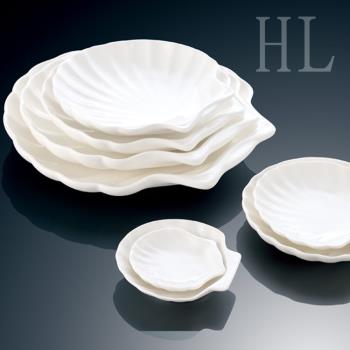 酒店餐具促銷鎂質白瓷盤子碟子日式陶瓷盤子調味醬料 殼碟