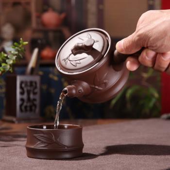 快客杯茶具套裝辦公會客家用客廳單人茶具小套一壺二杯茶壺茶杯碗