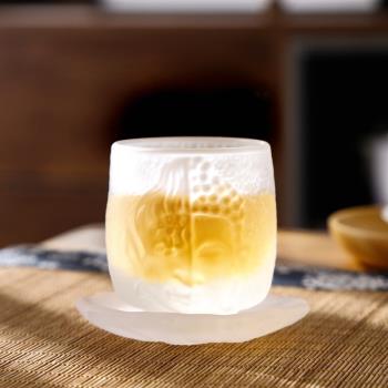 日式創意酒杯玻璃洋酒杯子威士忌杯家用啤酒杯復古威士忌酒杯高檔