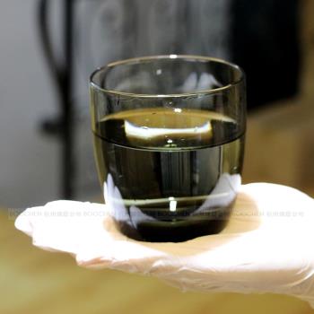 酒店水晶玻璃杯茶杯水杯紅酒杯商用杯優雅紫色手工琉璃禮品口杯