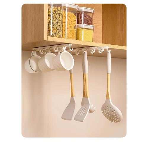 衣柜帽子收納神器門后滑軌掛包包宿舍掛桿掛鉤免打孔軌道抽拉架夾