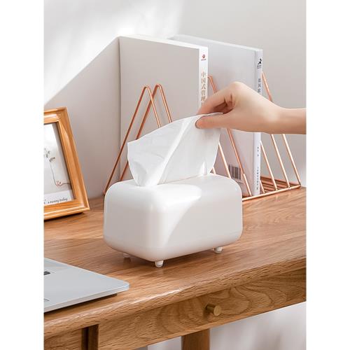 邦佳宜磁吸彈力托紙巾盒客廳輕奢抽紙盒家用簡約現代ins風