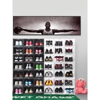 GOTO亞克力透明球鞋收納盒網紅鞋墻防氧化鞋架展示鞋柜防灰大容量