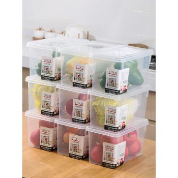 居家家冰箱收納盒食品級專用保鮮雞蛋盒廚房水果蔬菜儲存盒冷凍盒