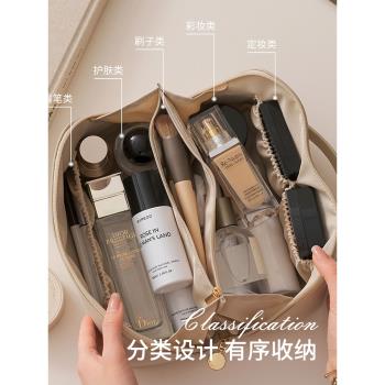 精緻網紅化妝包品女2022新爆款超火便攜大容量高階感收納袋洗漱包