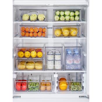 廚房冰箱冷凍專用抽屜收納盒食品級水果雞蛋蔬菜保鮮盒冷藏儲物盒