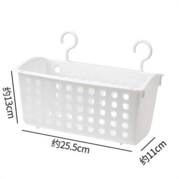 菜籃子置物架掛壁式衛生間裝衛生紙的掛籃可掛式收納籃家用塑料