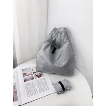 防水環保袋超市購物袋可折疊便攜小號手提袋結實收納袋手拎布袋包