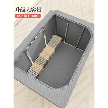 衣服收納箱整理箱家用布藝大容量超大折疊筐衣物被子搬家專用袋子
