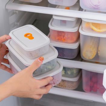 食品級保鮮盒飯盒微波爐可加熱便當盒冰箱專用帶蓋密封餃子冷凍盒