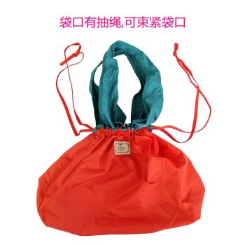 環保購物袋折疊便攜超市大號買菜包日本時尚手提袋尼龍束口袋防水