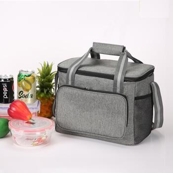 保溫袋飯盒手提袋子便當包帶飯保溫桶餐包加厚大容量PEVA防水防油