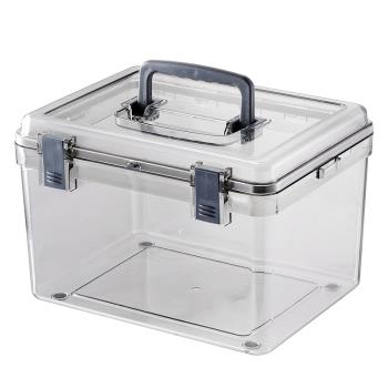 防潮箱加厚防水儲物箱相機單反鏡頭干燥箱藥材茶葉透明密封收納箱