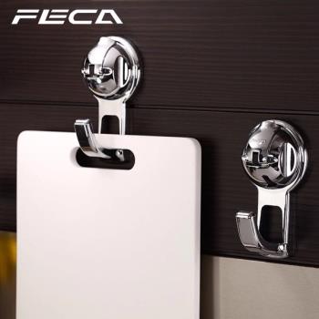 臺灣FECA非卡吸盤武士1號掛鉤案板砧板掛鉤廚房門后強力無痕粘鉤