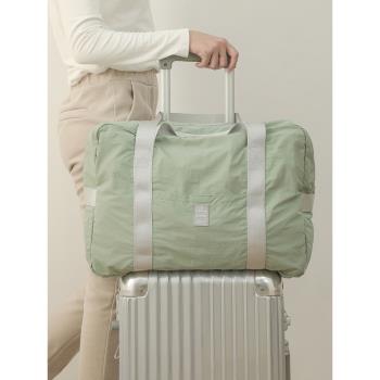 日式行李袋手提可套拉桿箱折疊便攜旅行包男女大容量衣物收納包