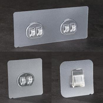卡扣無痕貼墻面輔助粘膠置物架