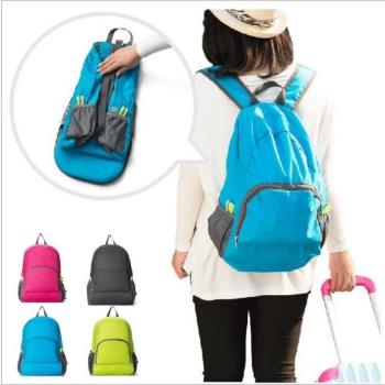 裝東西放衣物收納袋旅行包雙肩背包輕便攜學生外出行旅游整理袋子
