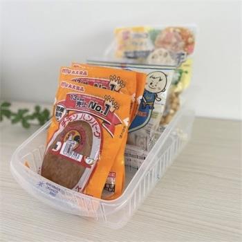 NAKAYA日本進口冰箱收納盒家用飲料調料分隔盒廚房罐頭冷藏儲物盒