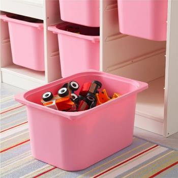 可比熊兒童玩具收納盒塑料整理箱玩具筐幼兒園收納寶寶儲物玩具盒