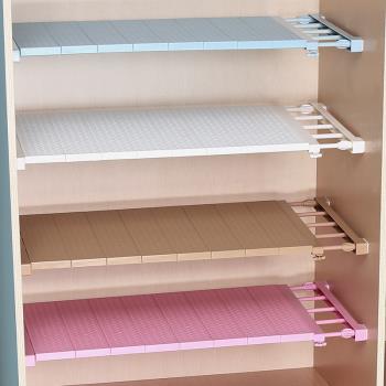 /儲物柜鐵皮內部更衣柜置簡易簡約衣架收納分層神奇分區分割隔板