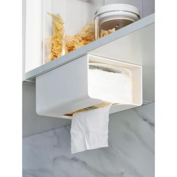 wall napkin holder sanitary paper storage tissue box