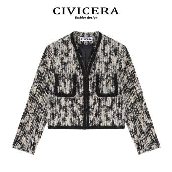 CIVICERA短款名媛夾克上衣外套