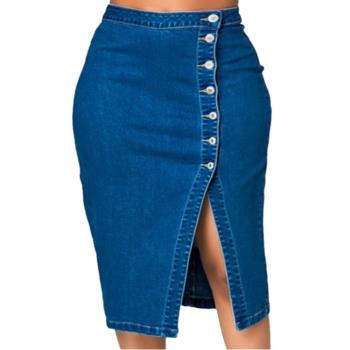 Ladies Denim Skirts Women Dresses Big Size Jeans short Skirt