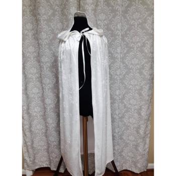 新款披風斗篷舞臺表演服舞會活動連帽漢服長外套古裝罩衣工廠直銷
