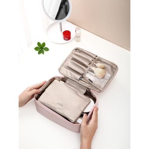 化妝包女小號便攜大容量化妝品收納袋ins風超火隨身口紅包洗漱包