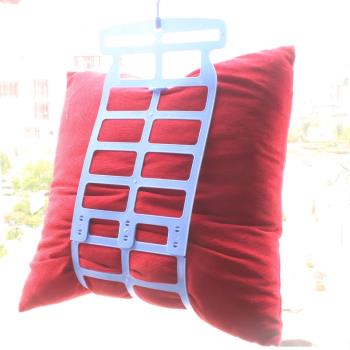 L韓版雙鉤實用型多功能曬枕架 曬枕頭架 玩具晾曬架 枕頭晾曬架
