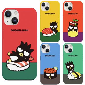 三麗鷗sanrio小酷黑企鵝卡通酷企鵝壽司適用蘋果iPhone14雙層防摔保護套13proMax手機殼可愛企鵝15pro保護殼