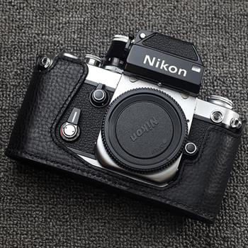 【Funper】尼康Nikon F2相機皮套真牛皮底座配件復古攝影文藝