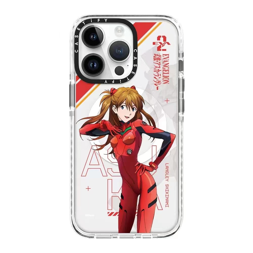 CASETiFY × エヴァンゲリオン 14pro 式波・アスカ・ラングレー-