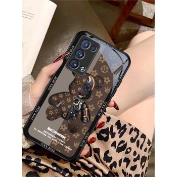 適用oppoReno6pro+手機殼PENM00手機套OPPO的保護套5G新款Reno6pro+防摔矽膠男女款玻璃可愛軟殼硬殼高階全包