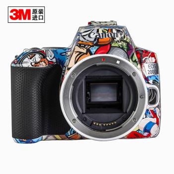 佳能EOS 200Dii 二代機身貼膜Canon相機貼紙保護膜全包貼皮3M材質