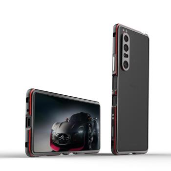 索尼Xperia1 iii/x10 3代金屬邊框手機殼保護套雙色散熱防摔防撞
