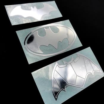 黑暗騎士蝙蝠俠標志手機金屬貼 手機DIY貼紙電腦汽車通用金屬貼紙