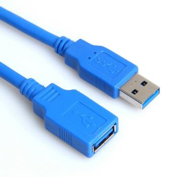 1米5米高速USB 3.0延長線數據線電腦鼠標鍵盤U盤網卡公對母連接線