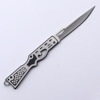 日美不銹鋼水果刀雕刻刀便攜隨身攜帶款戶外可折疊鋒利工具刀5829