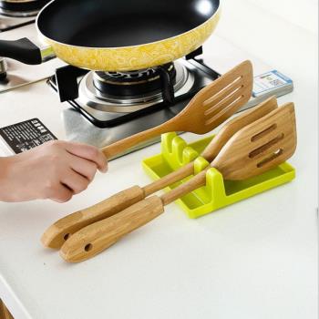 創意臺面鍋勺架廚房鍋蓋鍋鏟刀具湯勺筷子瀝水墊廚具置物架收納架