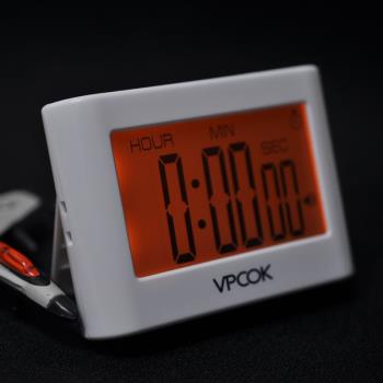 出口美國VPCOK數字背光廚房定時器學生鬧鐘靜音計時器時間管理
