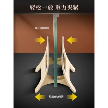 廚房鍋蓋架家用臺面放置器菜板砧板放置架收納神器免打孔自動折疊