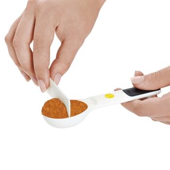 美國OXO奧秀量勺套裝克度刻度計量量匙廚房烘焙工具家用克數鹽勺